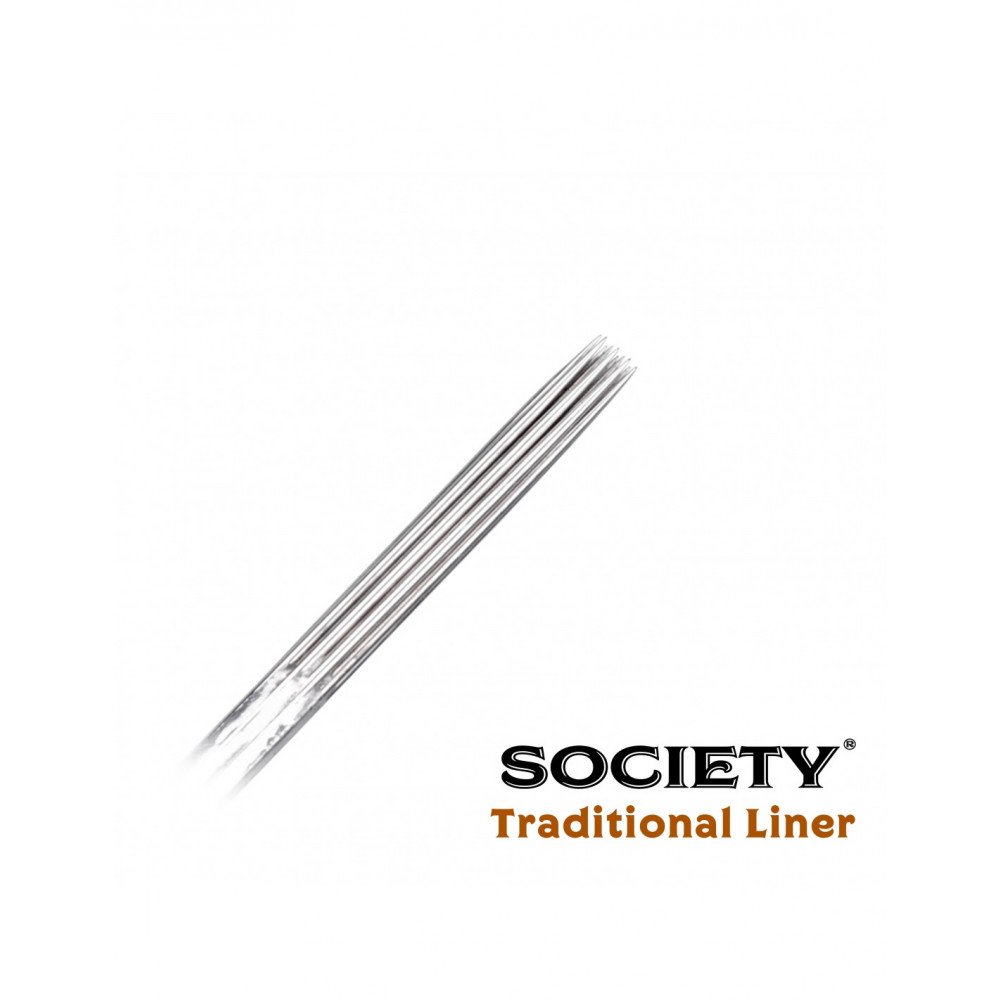 Kontūrinės Society Tradicinės adatos 0.30mm - 50vnt - Image 2