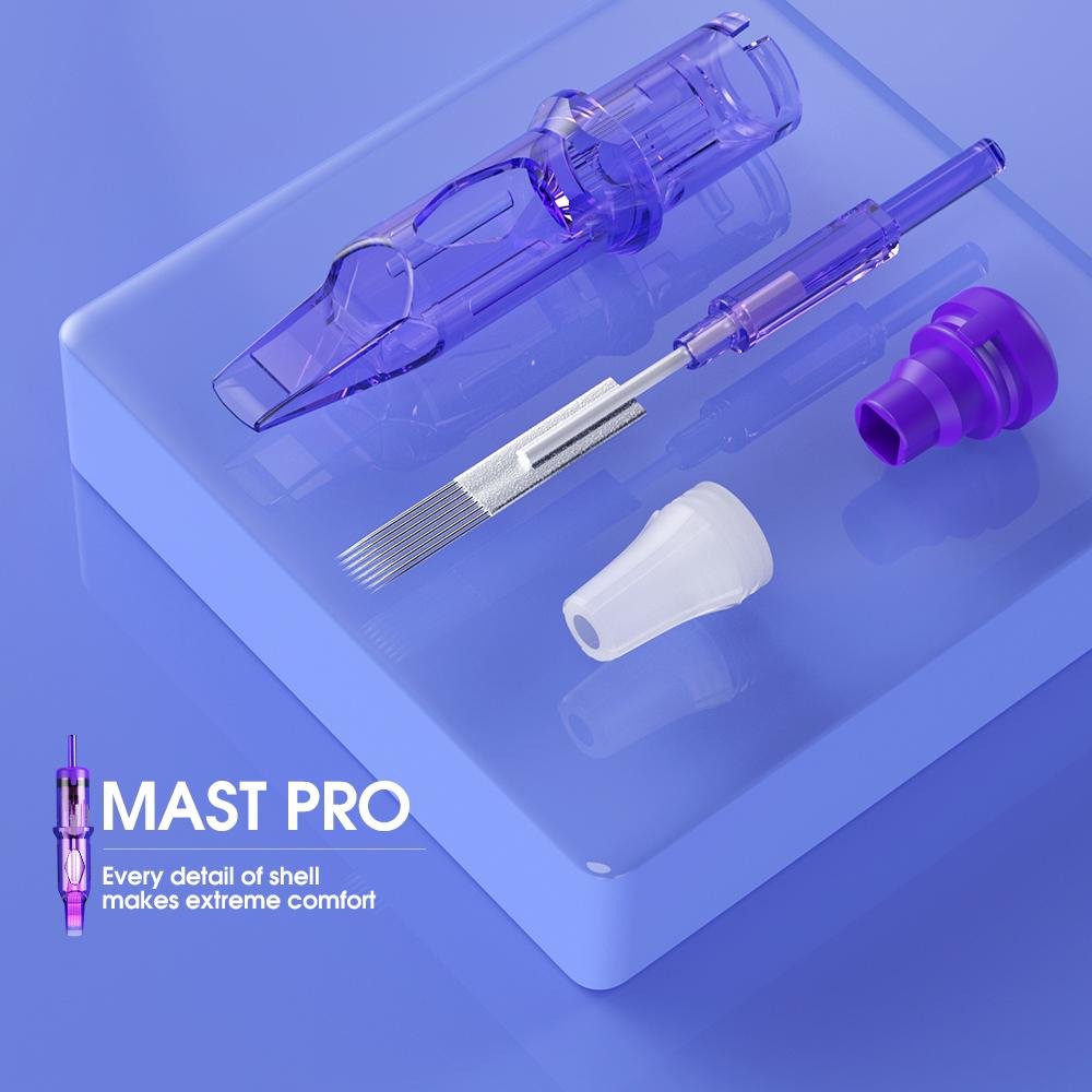 Mast Pro Tattoo Cartridges Needles 0.30MM Round Magnum- Box of 20 - Image 3