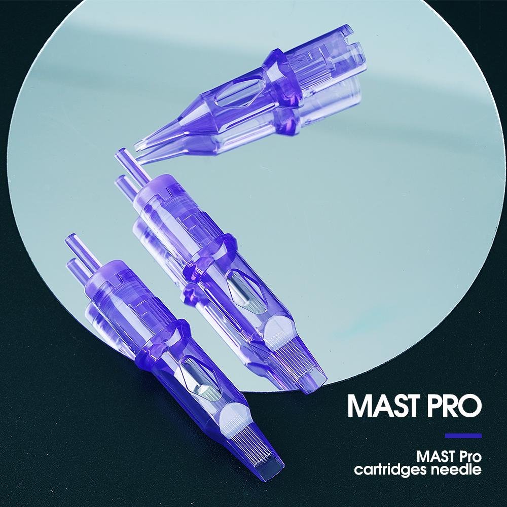 Mast Pro Tattoo Cartridges Needles 0.35MM Round Shader- Box of 20 - Image 3